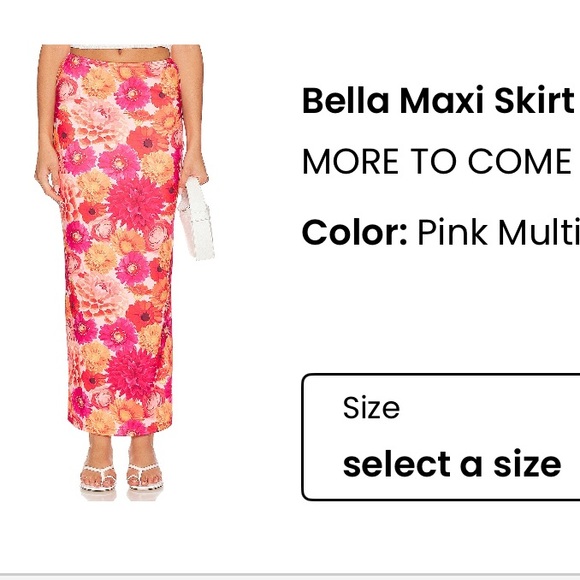 Bella Maxi Skirt - Pink Floral by
More to come - Picture 1 of 2